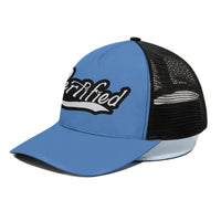 Peaked Cap w/ Black Half-mesh - Paypay Mobbties