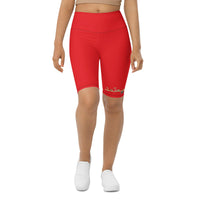 Red Biker Shorts - Paypay Mobbties