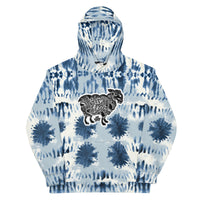 Tie-Dye Black Sheep Hoodie