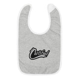 Embroidered "Certified" Baby Bib - Paypay Mobbties