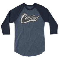Certified 3/4 sleeve raglan shirt - Paypay Mobbties
