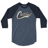 Certified 3/4 sleeve raglan shirt - Paypay Mobbties