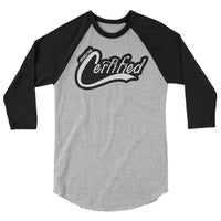 Certified 3/4 sleeve raglan shirt - Paypay Mobbties
