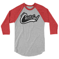 Certified 3/4 sleeve raglan shirt - Paypay Mobbties