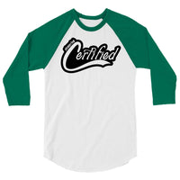 Certified 3/4 sleeve raglan shirt - Paypay Mobbties