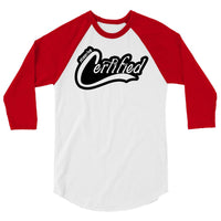 Certified 3/4 sleeve raglan shirt - Paypay Mobbties