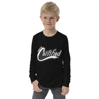 Youth Long Sleeve "Certified" Tee - Paypay Mobbties